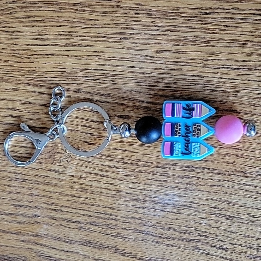 Teacher Life Keychain Accessory